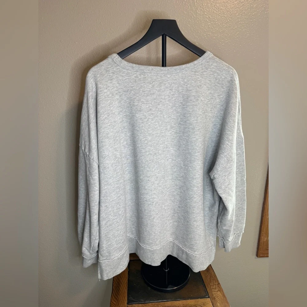 Women’s Buffalo David Bitton Blue and Gray Sweatshirts - Picture 9 of 13
